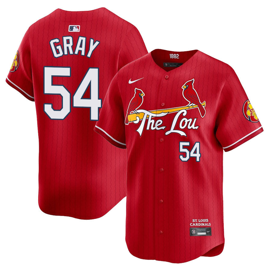 Cardinals Red 2024 City Connect Limited Jersey TLA - All Stitched