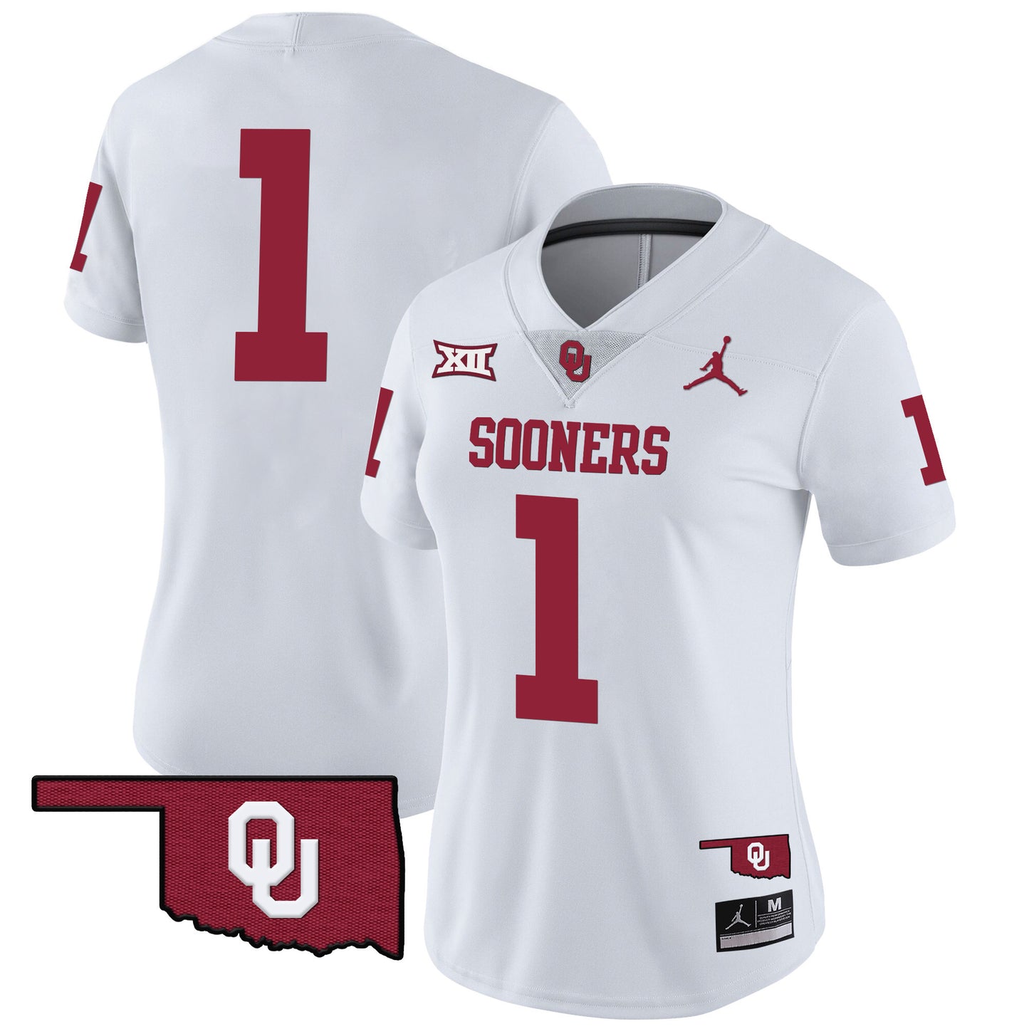 Women's Oklahoma Sooners Vapor Limited Jersey - All Stitched