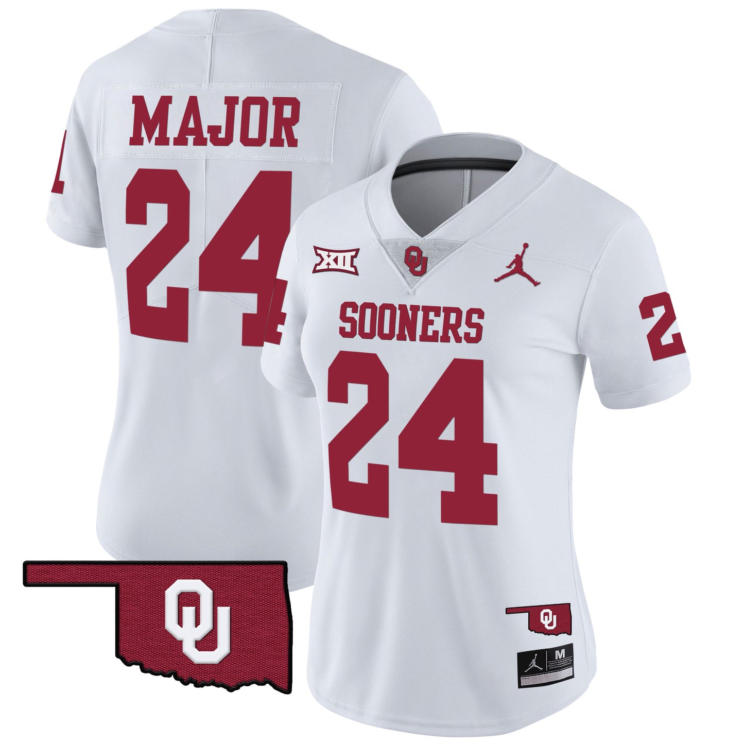 Women's Oklahoma Sooners Vapor Limited Jersey - All Stitched