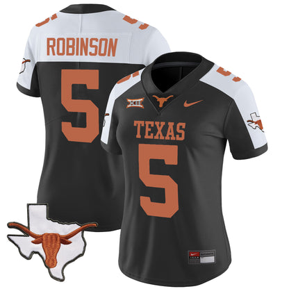 Women's Texas Longhorns Vapor Limited Jersey V3 - All Stitched