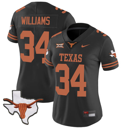 Women's Texas Longhorns Vapor Limited Jersey V3 - All Stitched