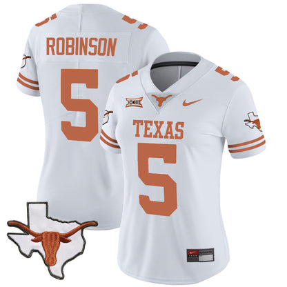 Women's Texas Longhorns Vapor Limited Jersey V3 - All Stitched