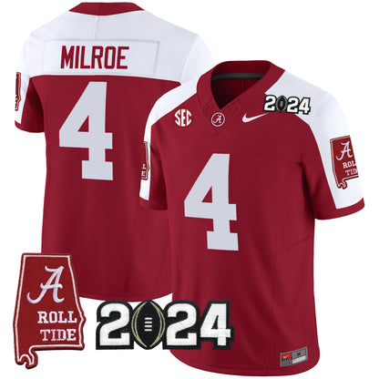 Alabama Crimson Tide 2024 Vapor Limited Jersey - All Stitched