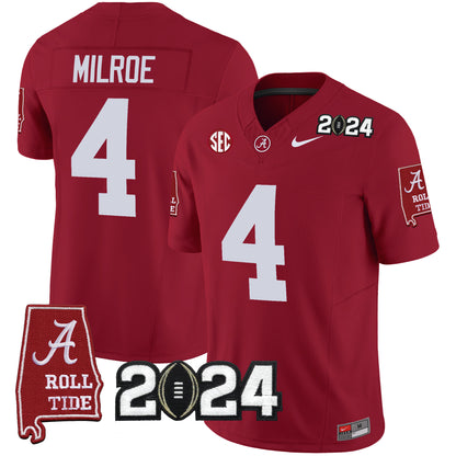 Alabama Crimson Tide 2024 Vapor Limited Jersey - All Stitched