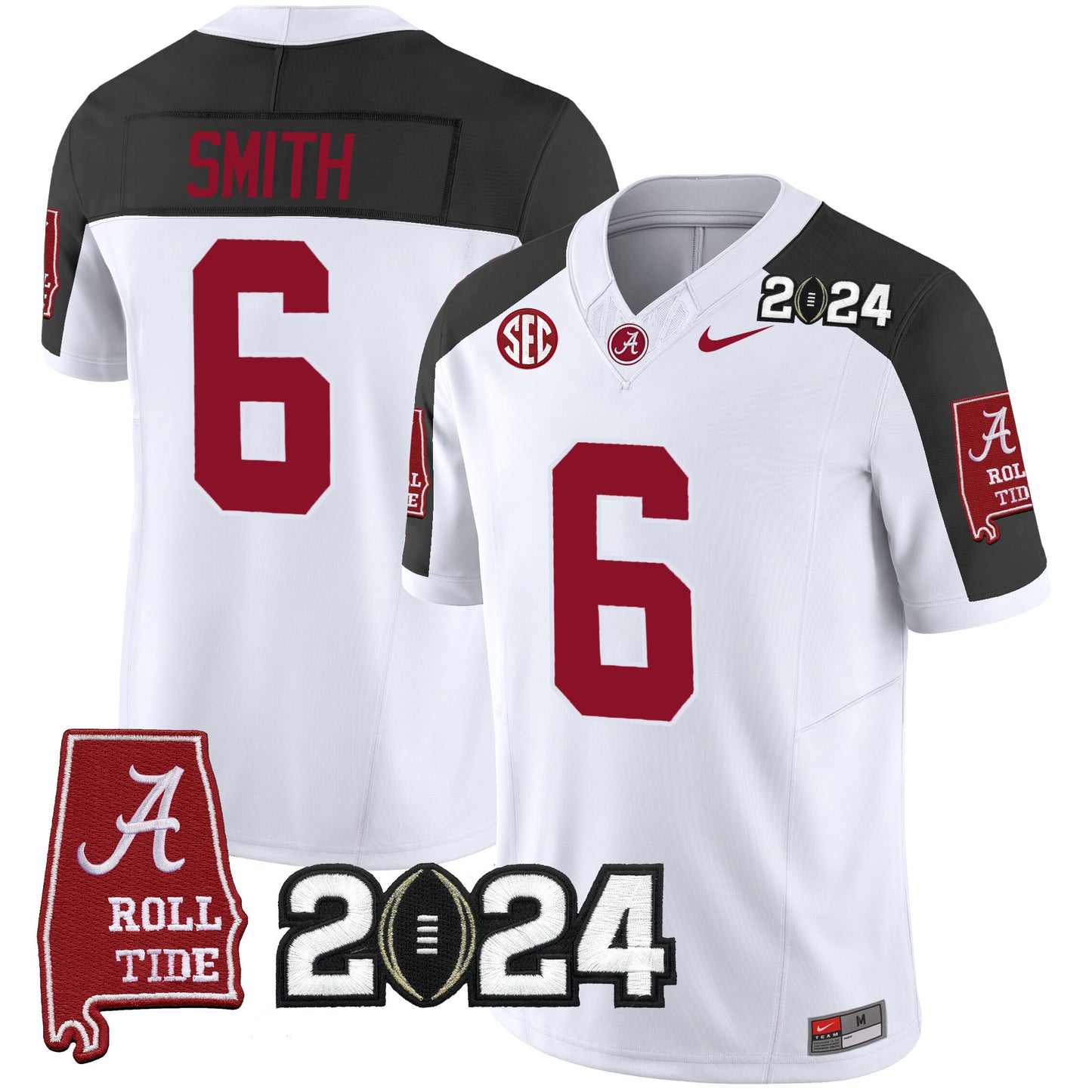 Alabama Crimson Tide 2024 Vapor Limited Jersey - All Stitched