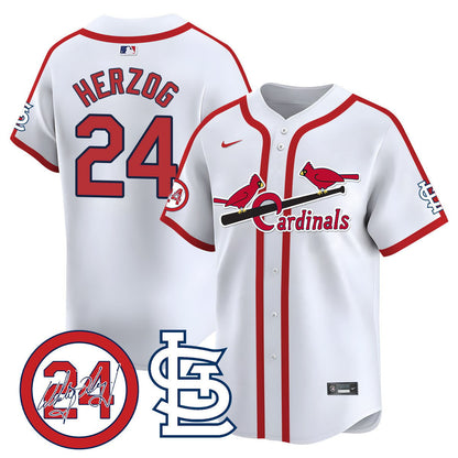 St. Louis Cardinals Memorial Vapor Premier Limited Jersey - All Stitched