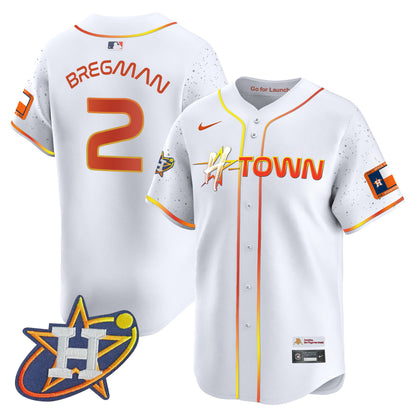 Astros 2024 Space City H-Town Vapor Premier Limited Jersey - All Stitched