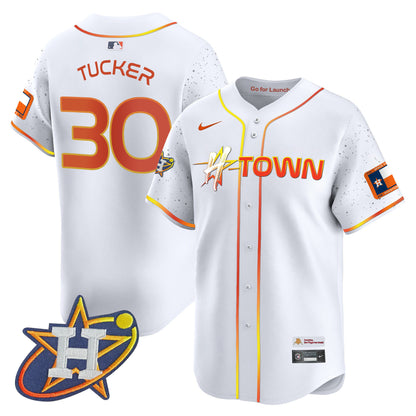 Astros 2024 Space City H-Town Vapor Premier Limited Jersey - All Stitched