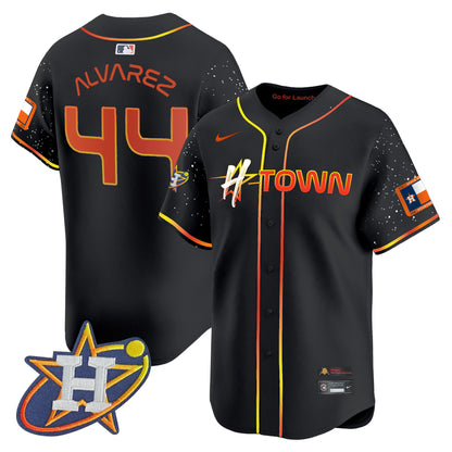 Astros 2024 Space City H-Town Vapor Premier Limited Jersey - All Stitched