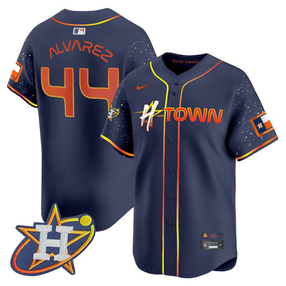 Astros 2024 Space City H-Town Vapor Premier Limited Jersey - All Stitched