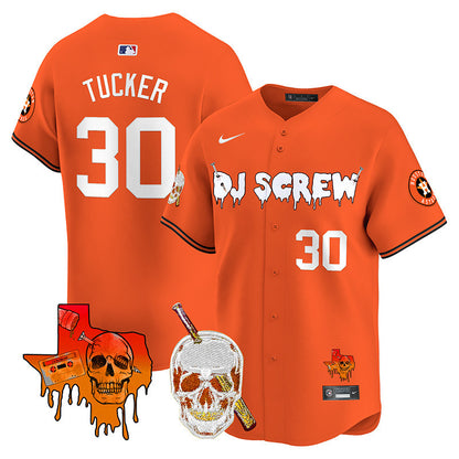 Astros DJ Screw Vapor Premier Limited Jersey V2 - All Stitched