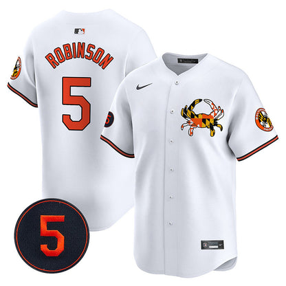 Orioles Robinson Patch Vapor Premier Limited Jersey V3 - All Stitched