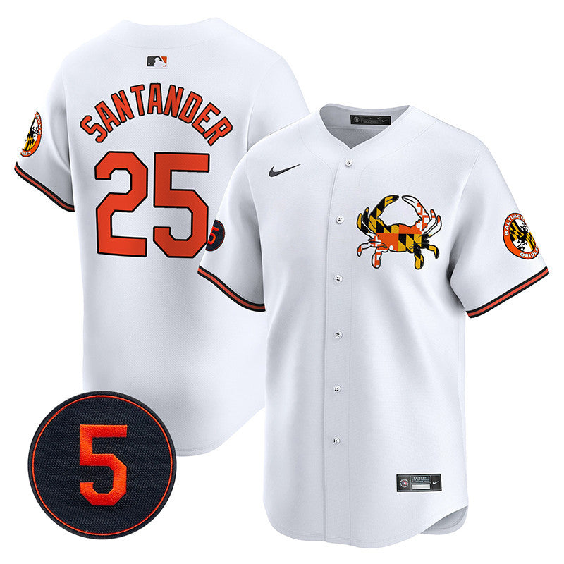 Orioles Robinson Patch Vapor Premier Limited Jersey V3 - All Stitched