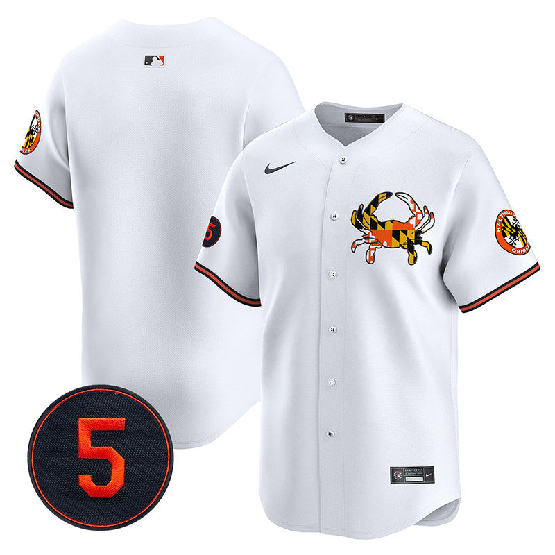 Orioles Robinson Patch Vapor Premier Limited Jersey V3 - All Stitched