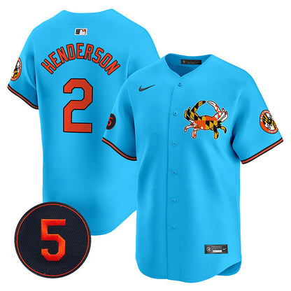 Orioles Robinson Patch Vapor Premier Limited Jersey V3 - All Stitched