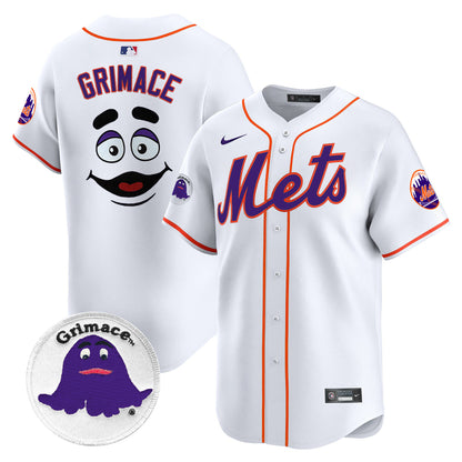 Mets Grimace Vapor Premier Limited Jersey - All Stitched