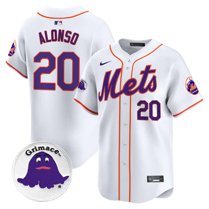 Mets Grimace Vapor Premier Limited Jersey - All Stitched