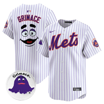 Mets Grimace Vapor Premier Limited Jersey - All Stitched