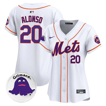 Women's Mets Grimace Vapor Premier Limited Jersey - All Stitched