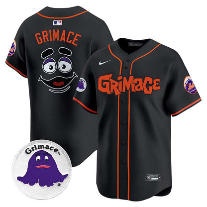 Mets Grimace Vapor Premier Limited Jersey V2 - All Stitched