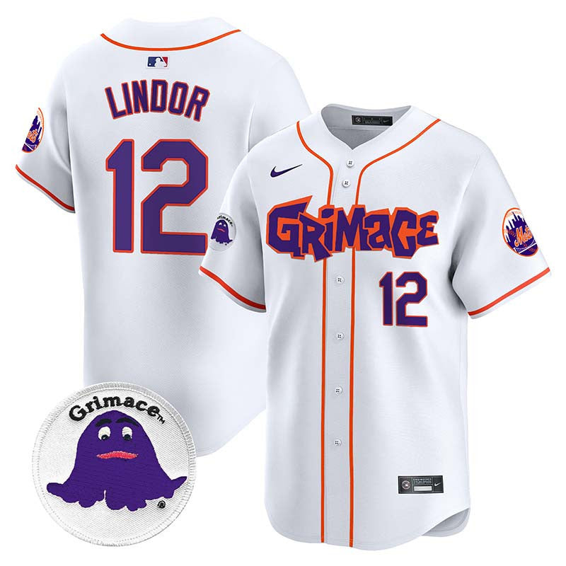 Mets Grimace Vapor Premier Limited Jersey V2 - All Stitched