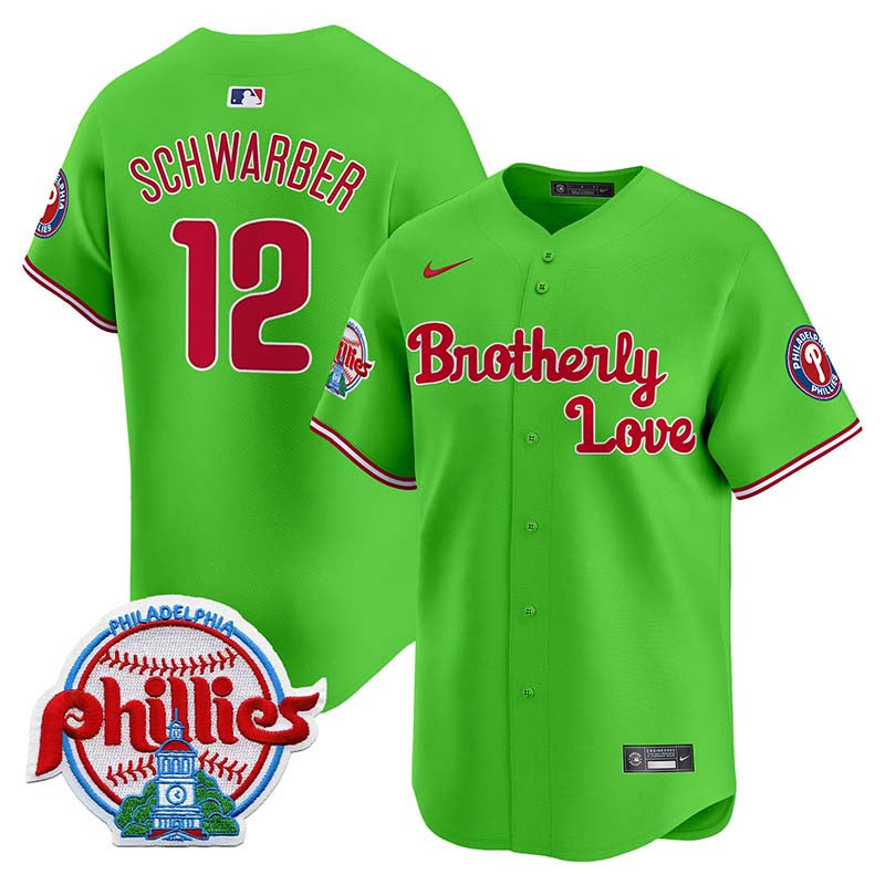 Phillies Brotherly Love Vapor Premier Limited Jersey - All Stitched