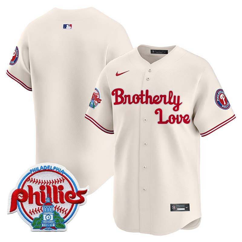 Phillies Brotherly Love Vapor Premier Limited Jersey - All Stitched