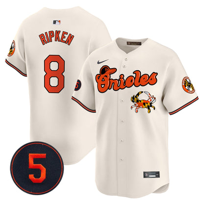 Baltimore Orioles Robinson Patch Vapor Premier Limited Jersey V6 - All Stitched