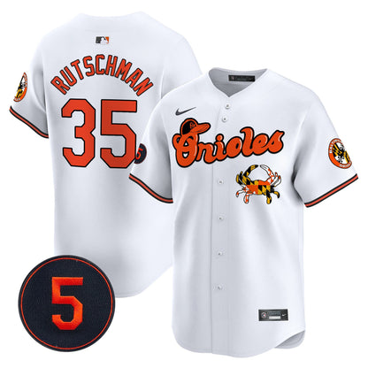 Baltimore Orioles Robinson Patch Vapor Premier Limited Jersey V6 - All Stitched