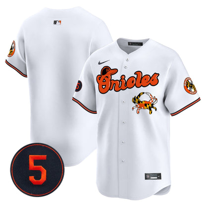 Baltimore Orioles Robinson Patch Vapor Premier Limited Jersey V6 - All Stitched