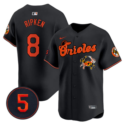 Baltimore Orioles Robinson Patch Vapor Premier Limited Jersey V6 - All Stitched