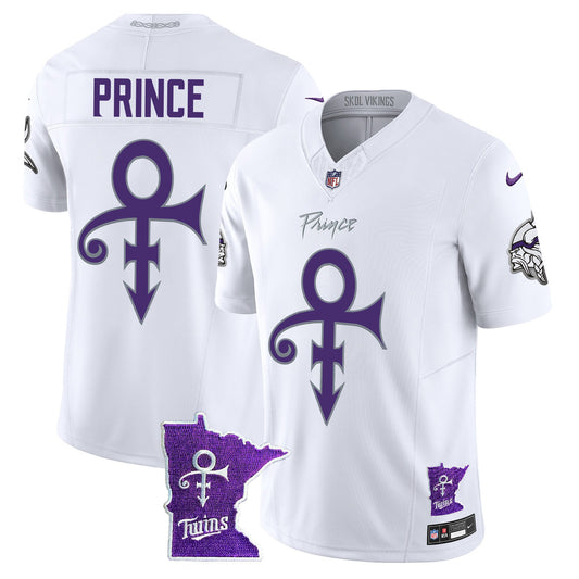 Minnesota Vikings 2024 Prince Vapor Limited Jersey V2 - All Stitched