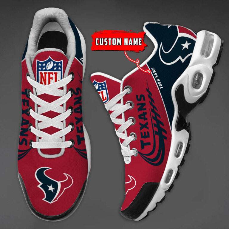 Houston Texans-Custom Name-TN Shoes Perfect Gift