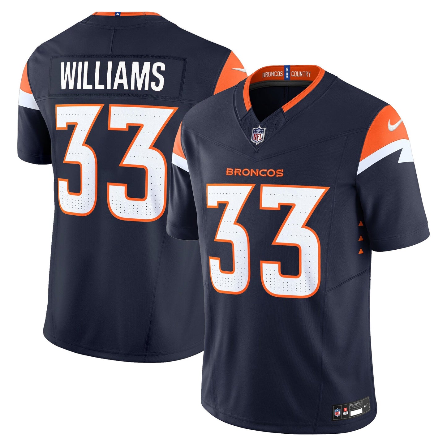 Broncos 2024 Vapor Limited L21 Jersey - All Stitched