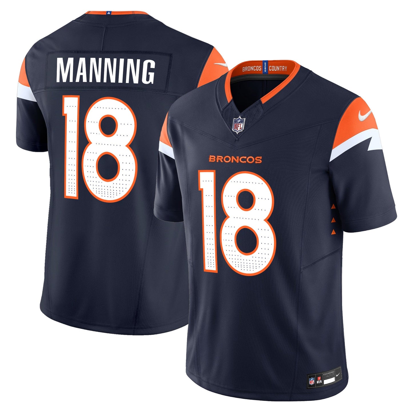 Broncos 2024 Vapor Limited L21 Jersey - All Stitched