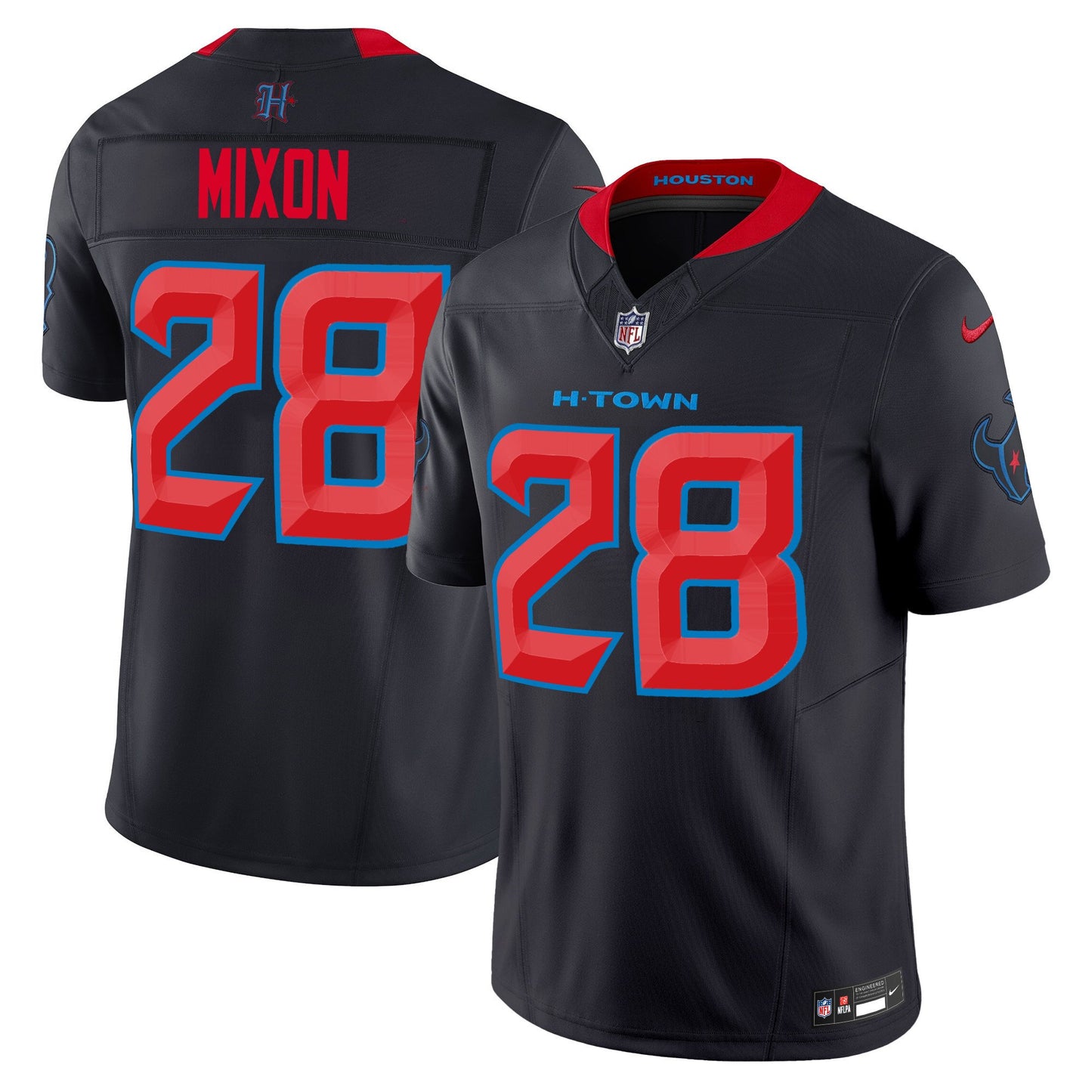 Texans 2024 Vapor Limited Jersey TLA - All Stitched