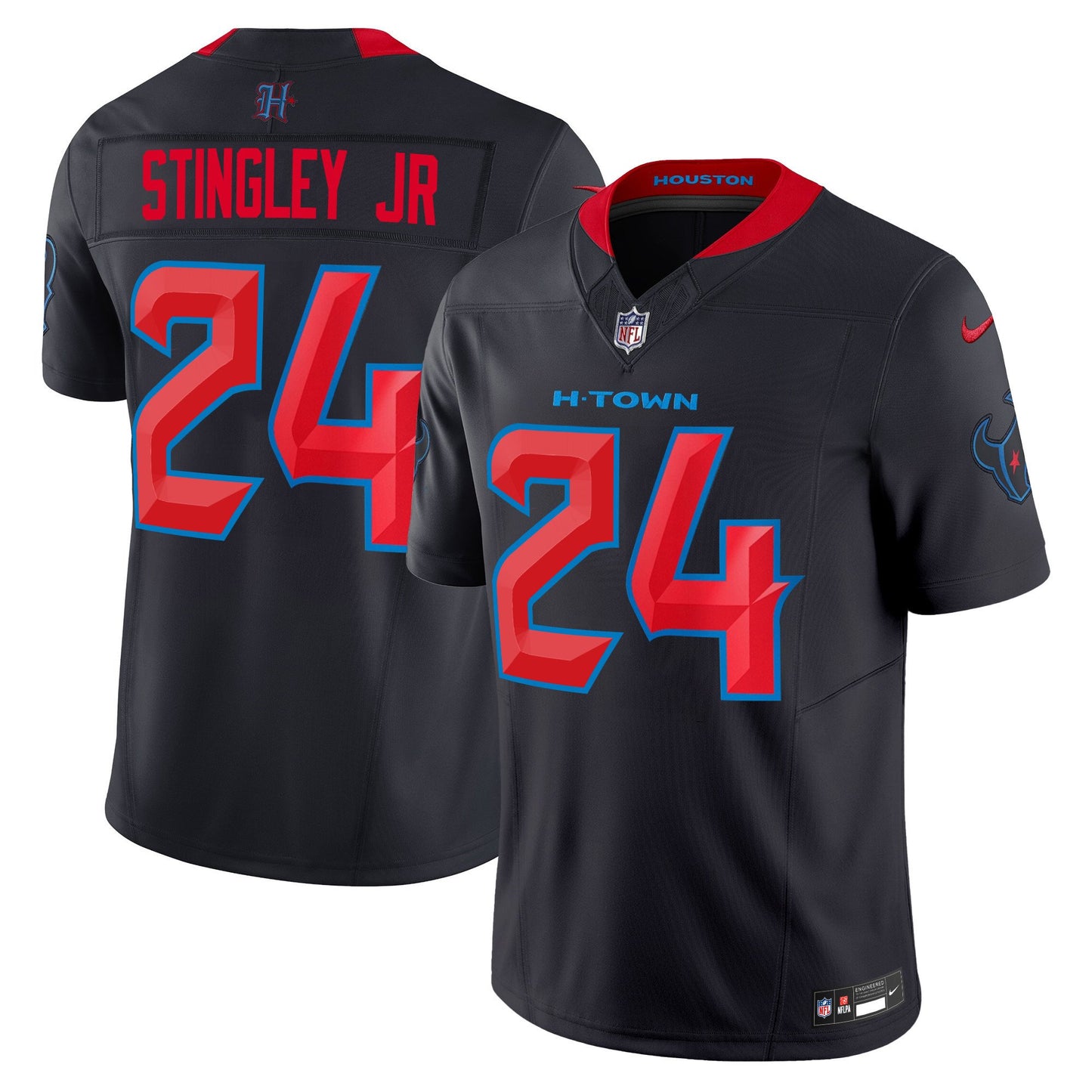 Texans 2024 Vapor Limited Jersey TLA - All Stitched