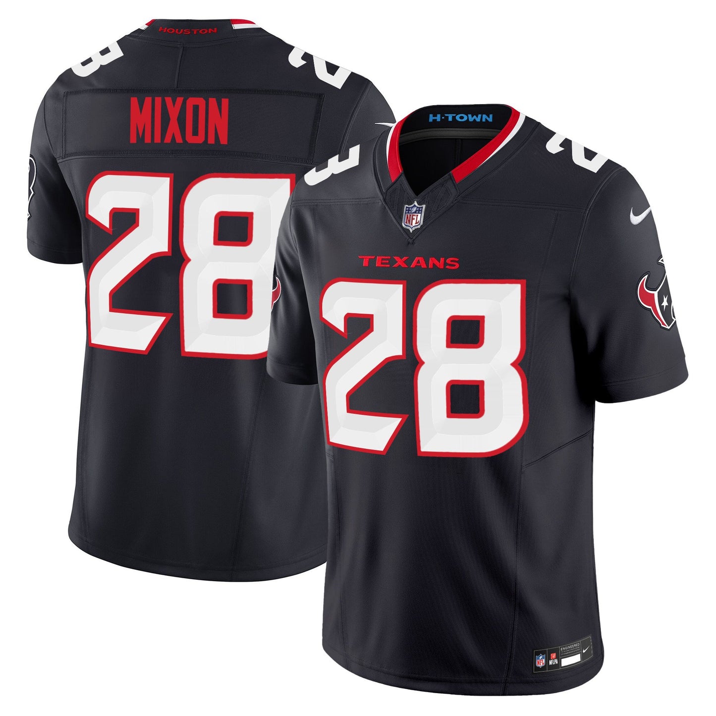 Texans 2024 Vapor Limited Jersey TLA - All Stitched