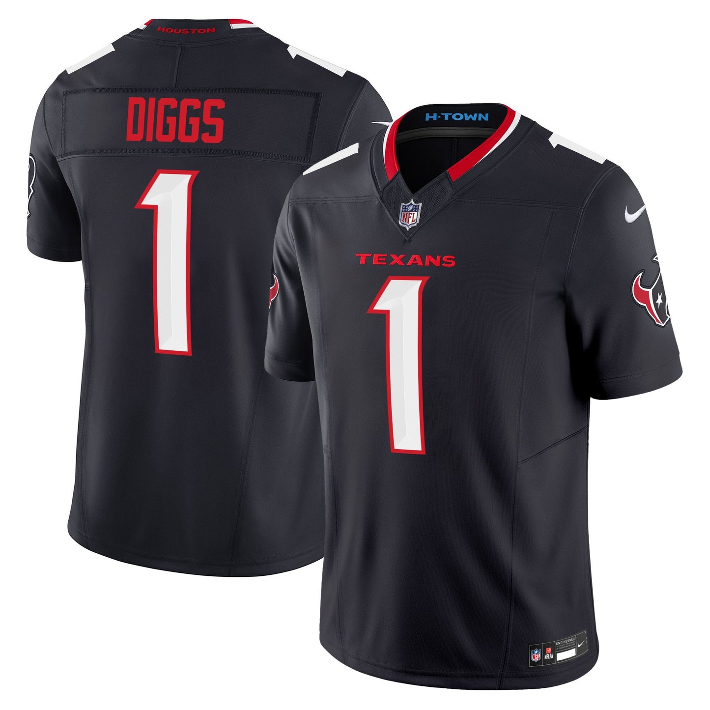 Texans 2024 Vapor Limited Jersey TLA - All Stitched