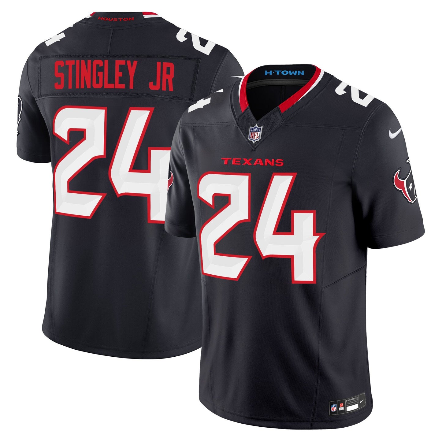 Texans 2024 Vapor Limited Jersey TLA - All Stitched