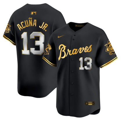 Atlanta Braves Peaches n' Cream Vapor Premier Limited Jersey - All Stitched