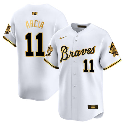 Atlanta Braves Peaches n' Cream Vapor Premier Limited Jersey - All Stitched