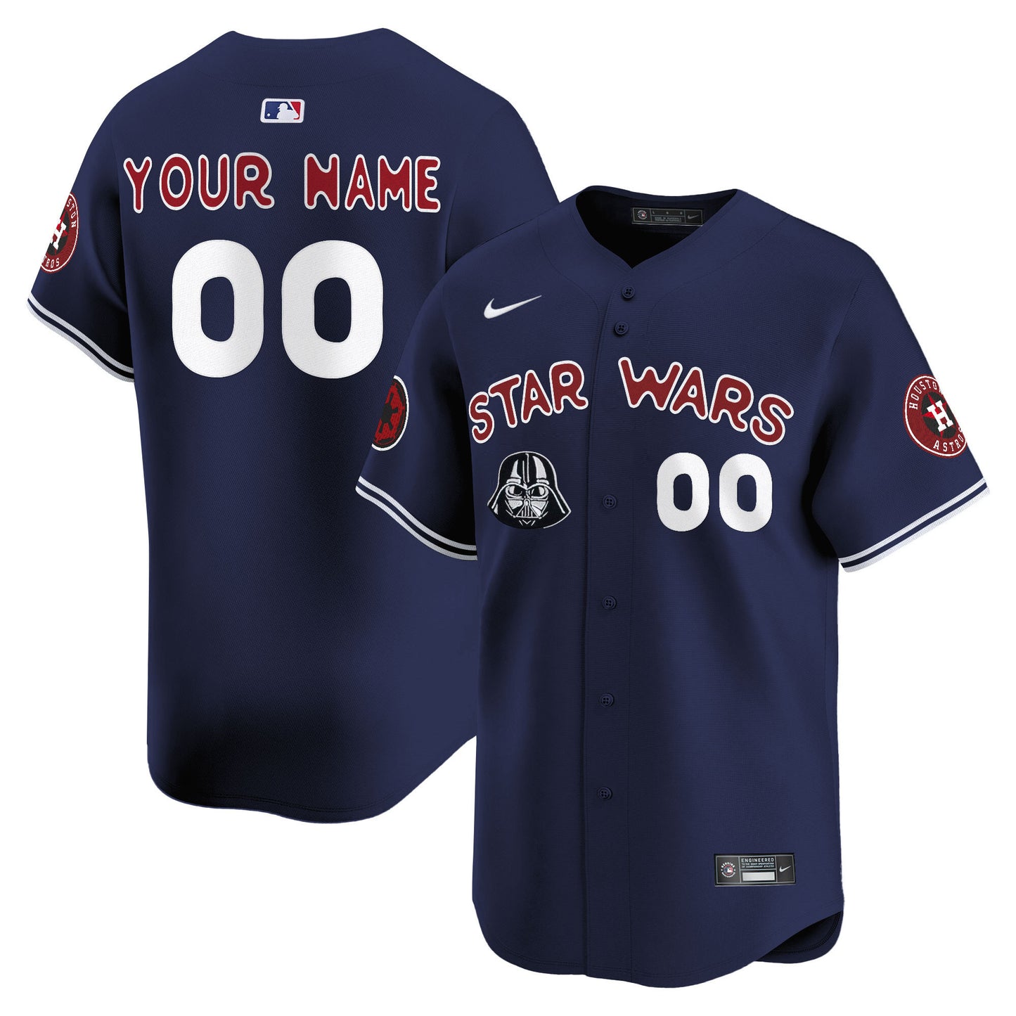 Astros SW Vapor Premier Limited Custom Jersey - All Stitched