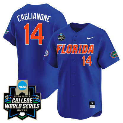 Florida Gators 23/24 Jersey - 2024 College World Series Patch