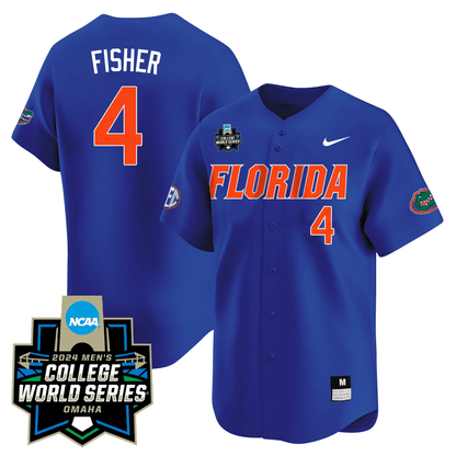 Florida Gators 23/24 Jersey - 2024 College World Series Patch