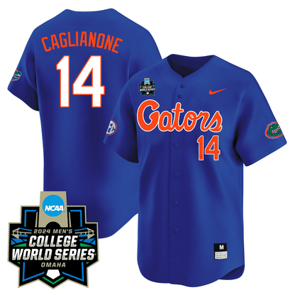 Florida Gators 23/24 Jersey - 2024 College World Series Patch