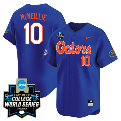 Florida Gators 23/24 Jersey - 2024 College World Series Patch