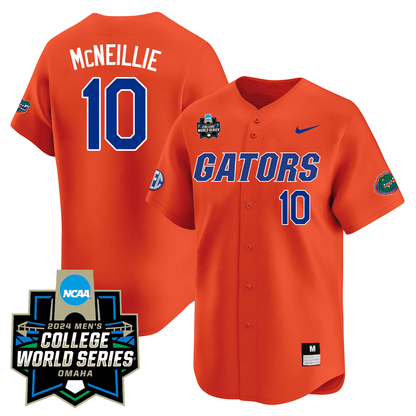 Florida Gators 23/24 Jersey - 2024 College World Series Patch