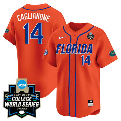 Florida Gators 23/24 Jersey - 2024 College World Series Patch