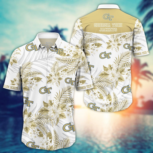 Georgia Tech Yellow Jackets - Trending Aloha Hawaiian Shirt H50994 🏖